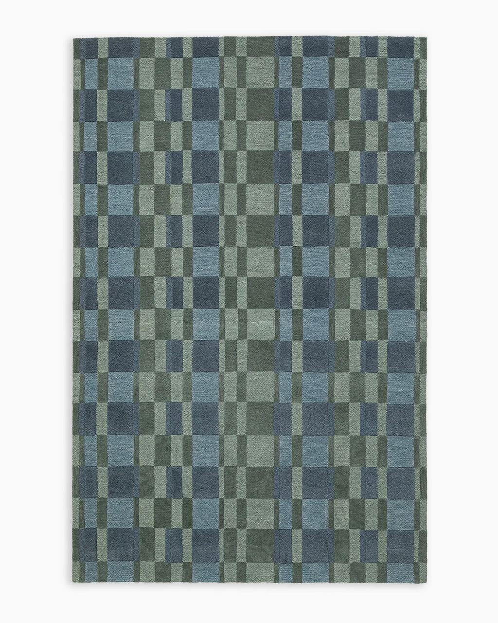 Maddox Wool Rug - 5' x 8' / Green