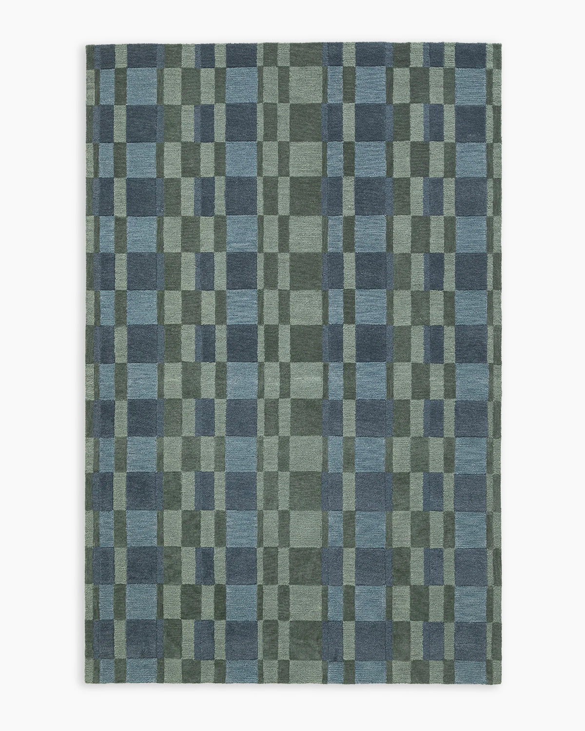 Maddox Wool Rug - 5' x 8' / Green Main image