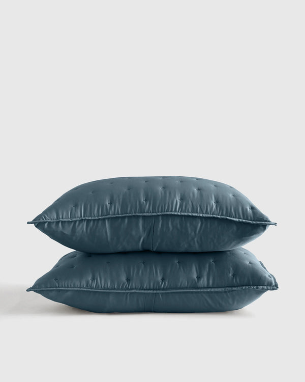 Bamboo Dream Quilted Sham Set - Standard / Sage