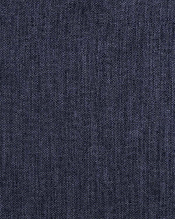 Atlas Midcentury Ottoman in Performance Basketweave - 31.5" / Navy