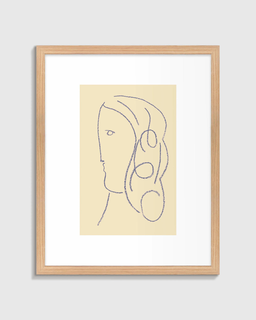 Selene by Jeff Jackson - 21.25"x26.25" / Oak