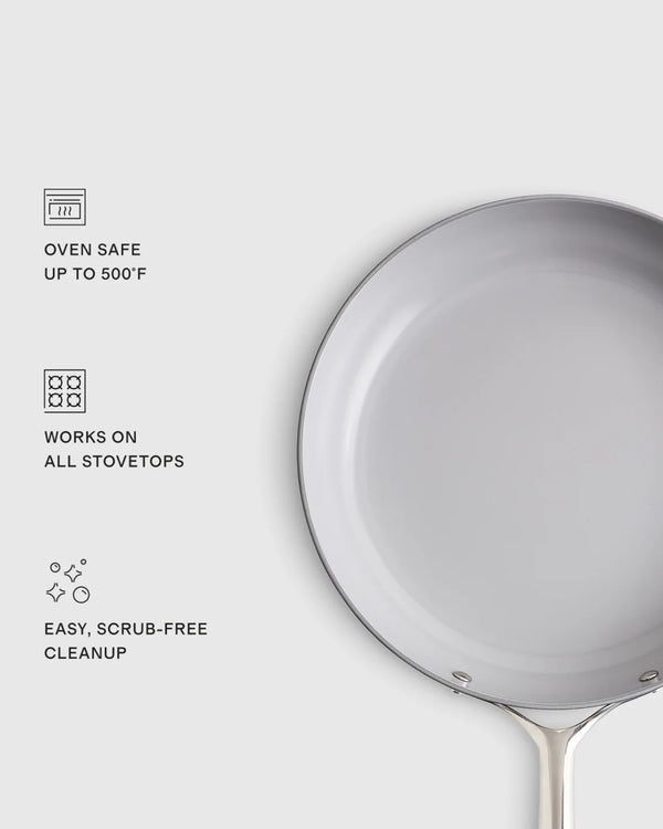 Ceramic Nonstick 8" Frying Pan - One Size / Navy