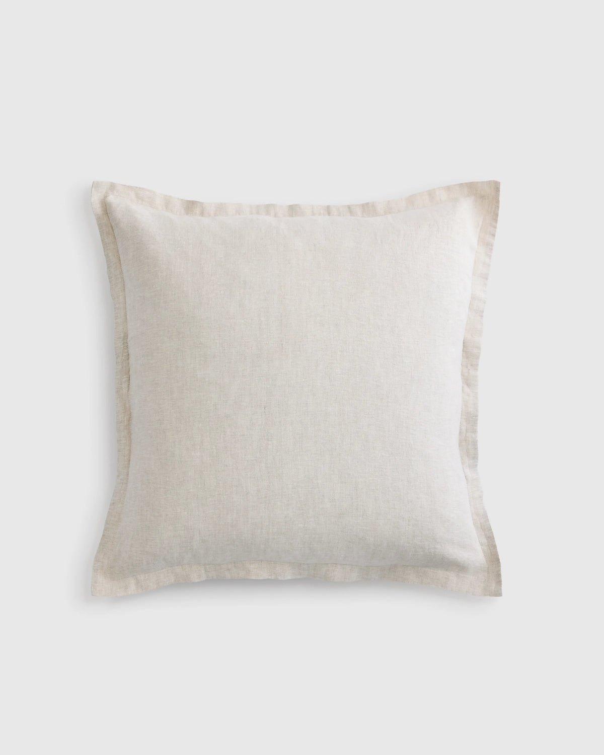 European Linen Chambray Euro Sham - Euro / Natural Main image