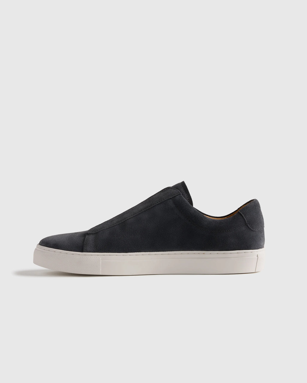 Italian Suede Tailored Sneaker - 7 / Fog