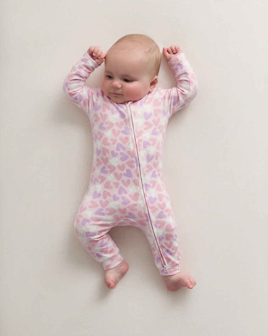 Bamboo One Piece Pajama - 0-3M / Wildflower Dreams