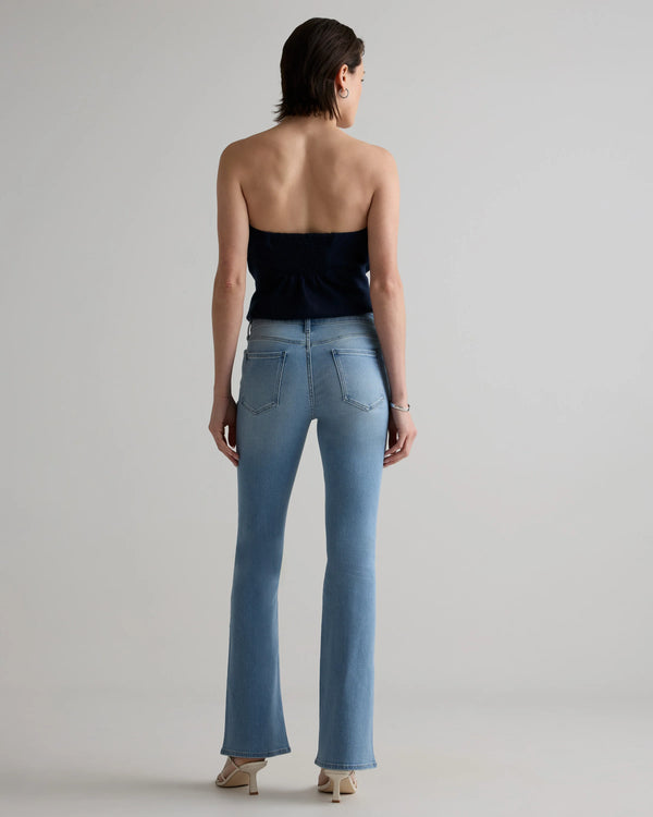 Luna Stretch Flare Jeans - 24 / Black