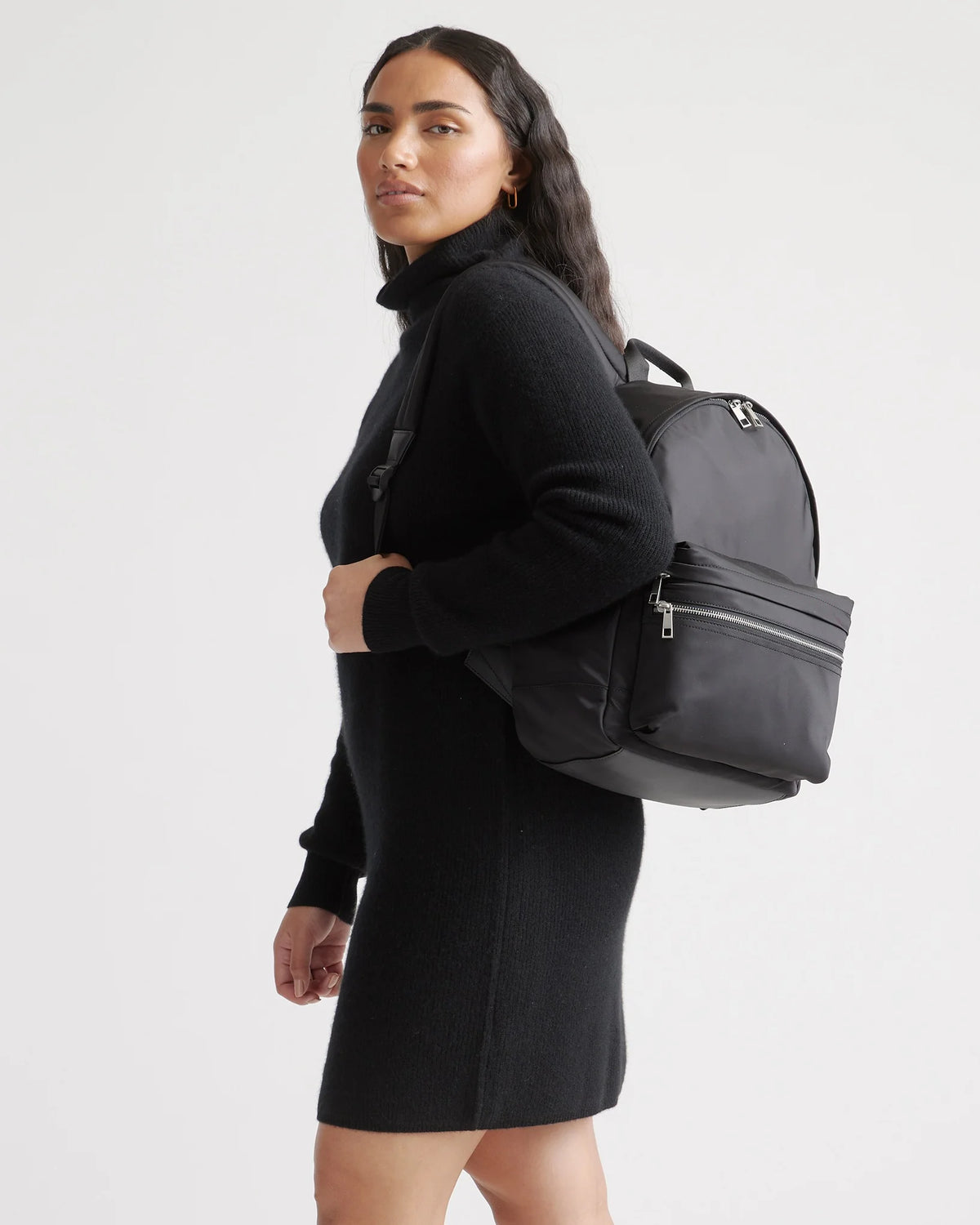 Revive Nylon Backpack - One Size / Black