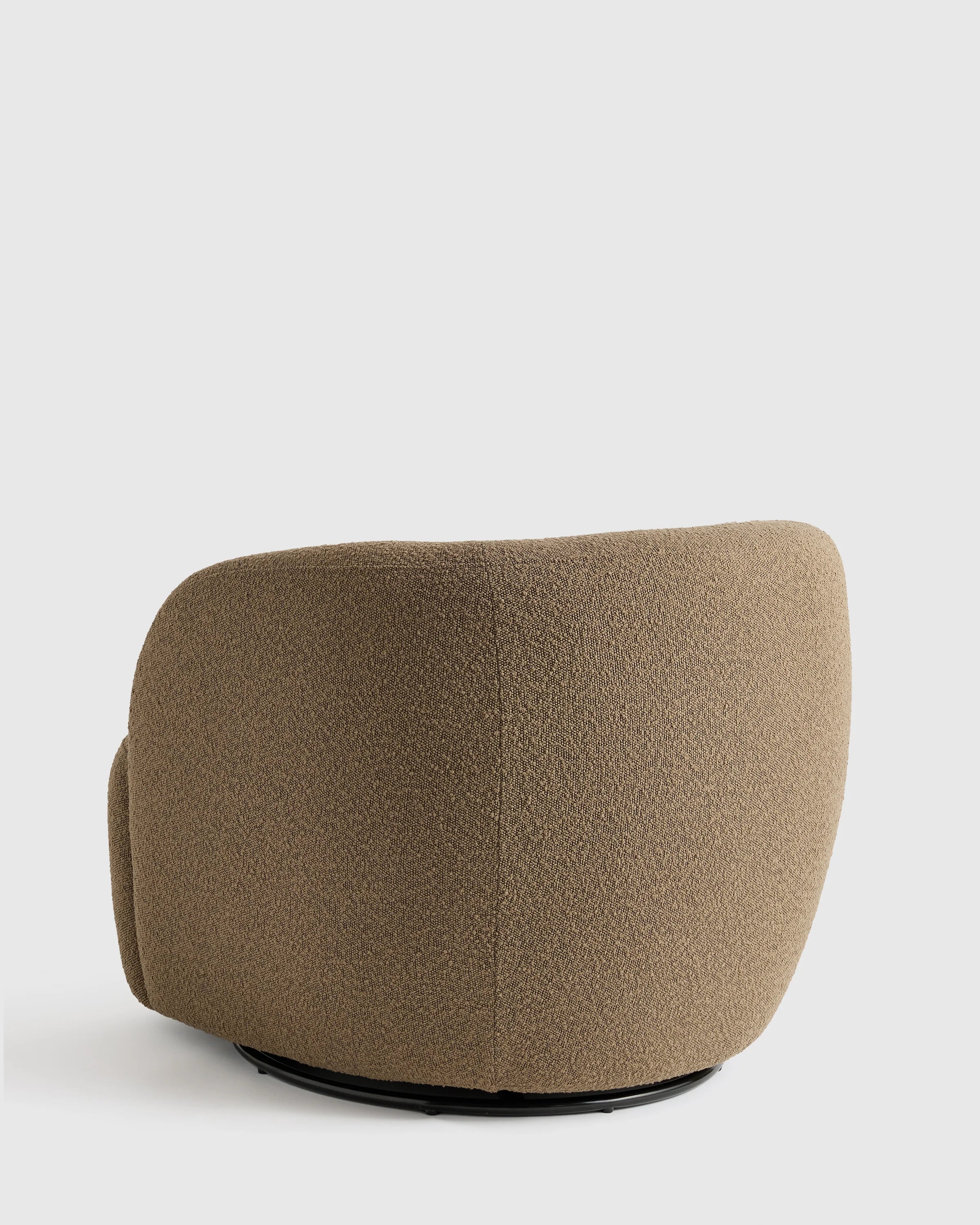 Performance Boucle Swivel Chair - One Size / Mocha Fog Secondary image