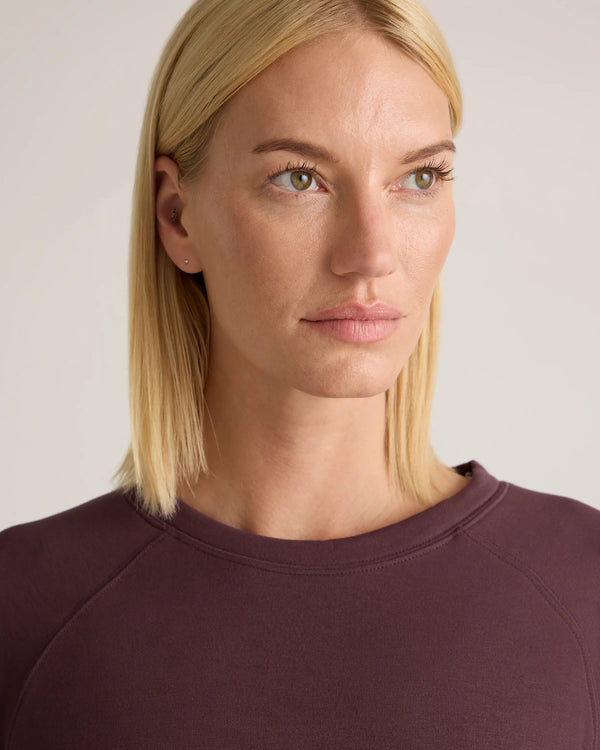 SuperSoft Fleece Crew - XS / Smoked Thyme Green