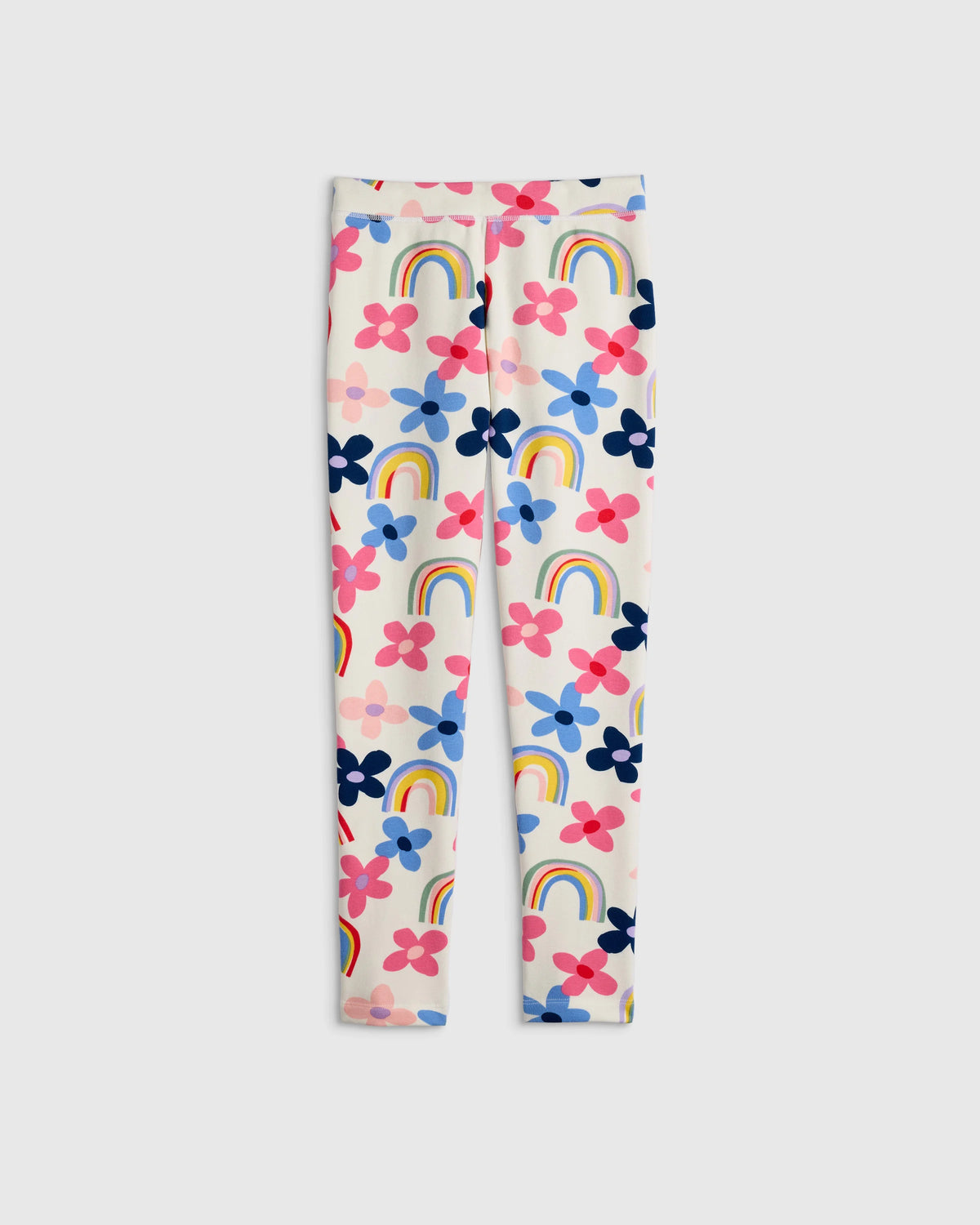Fleece Lined Legging - 12 / Rainbow Floral Main image