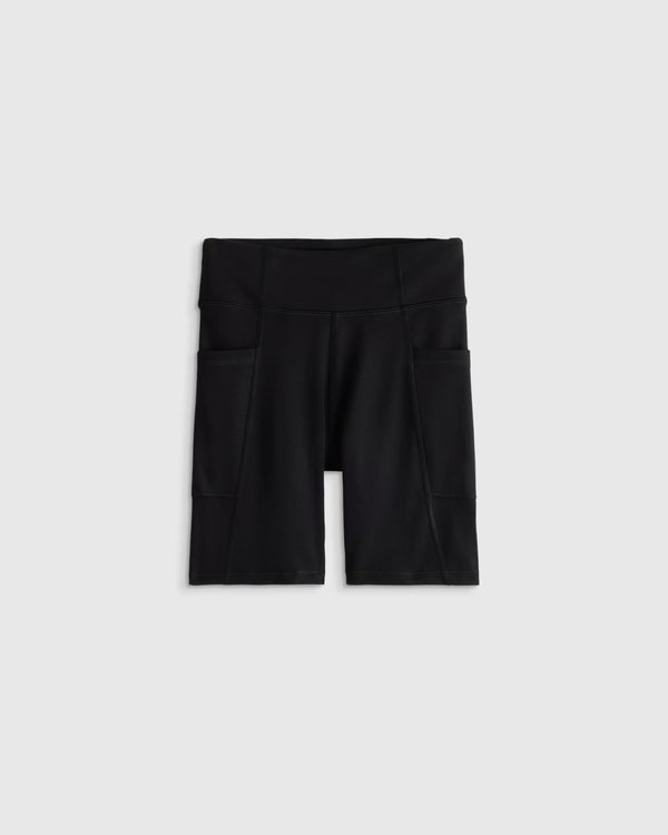 Girls Ultra-Form Pocket Bike Shorts - 6 / Deep Navy