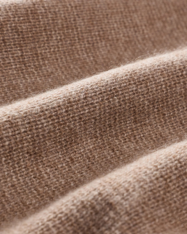 Mongolian Cashmere Structured Cardigan - XS / Oatmeal