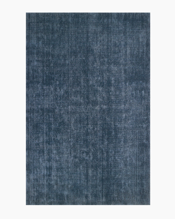 Drew Hand-Loomed Jute Rug - 5' x 8' / Blue