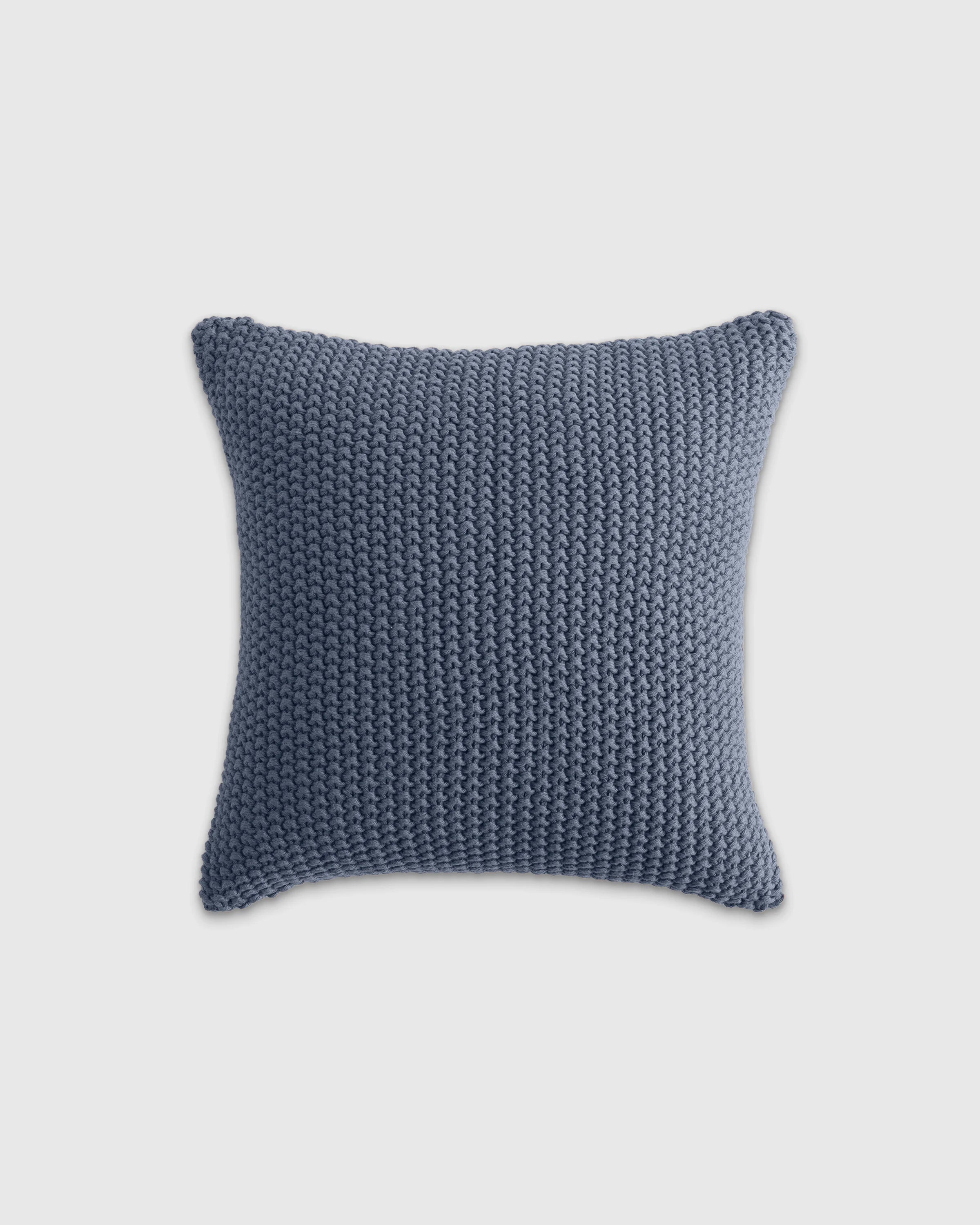 Cotton Fisherman Pillow Cover - 20x20 / Fig Secondary image