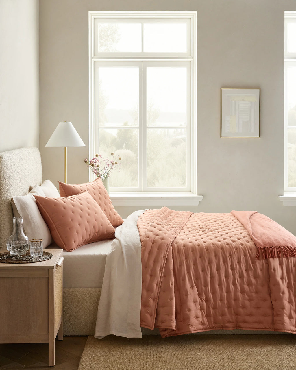 Bamboo Dream Quilt Set - Twin / Sage
