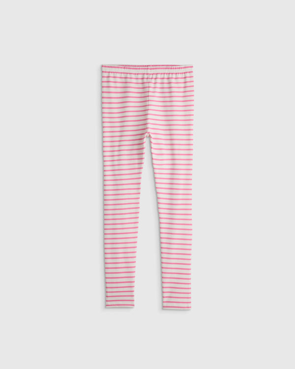 Organic Cotton Leggings - 2T / Red