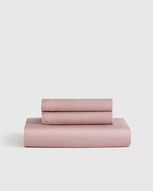 Bamboo Fitted Sheet Set - Twin / Sand
