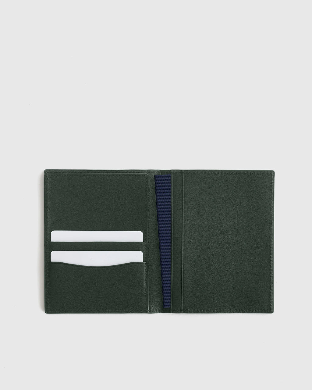 Nappa Leather RFID Blocking Passport Holder - One Size / Cherry Red
