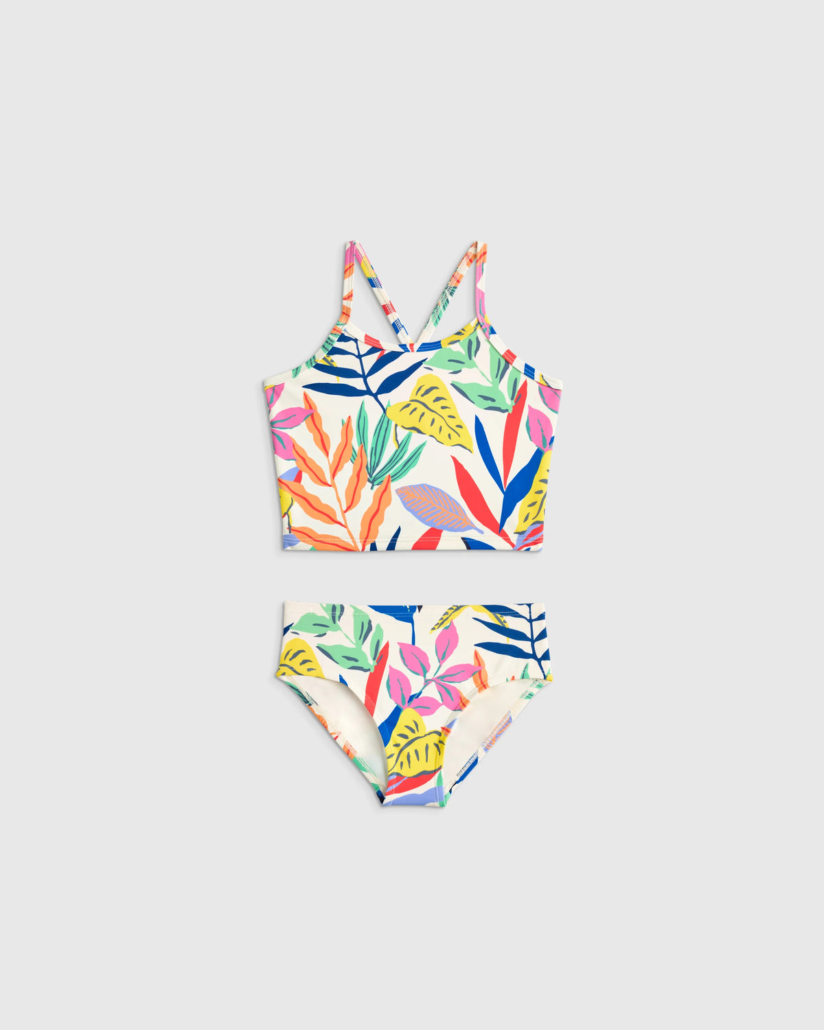 Tankini Swimsuit - 6 / Soft Ditsy Floral