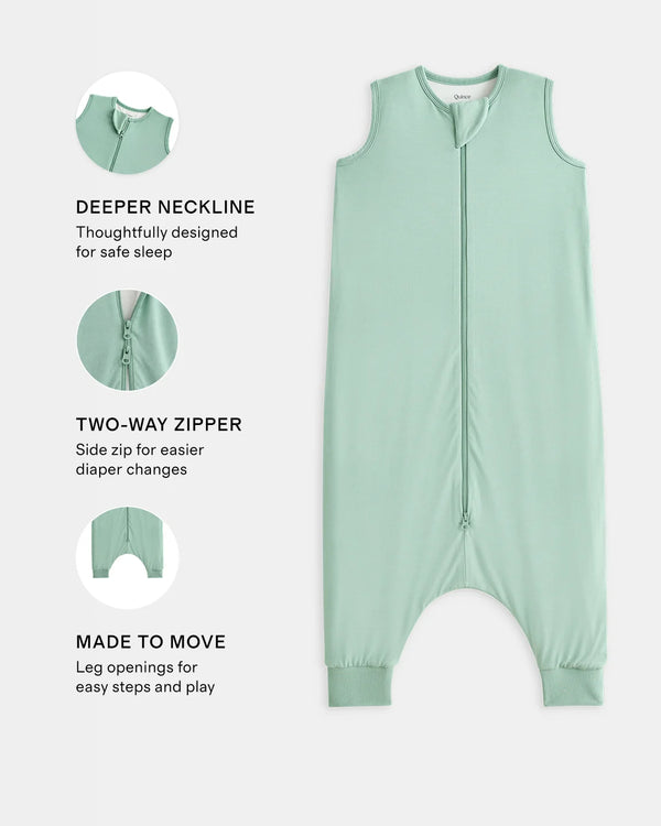 Bamboo Sleep Bag Walker 1.0 TOG - M / Colony Blue