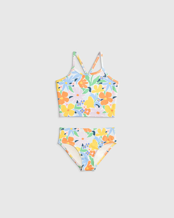Tankini Swimsuit - 6 / Soft Ditsy Floral