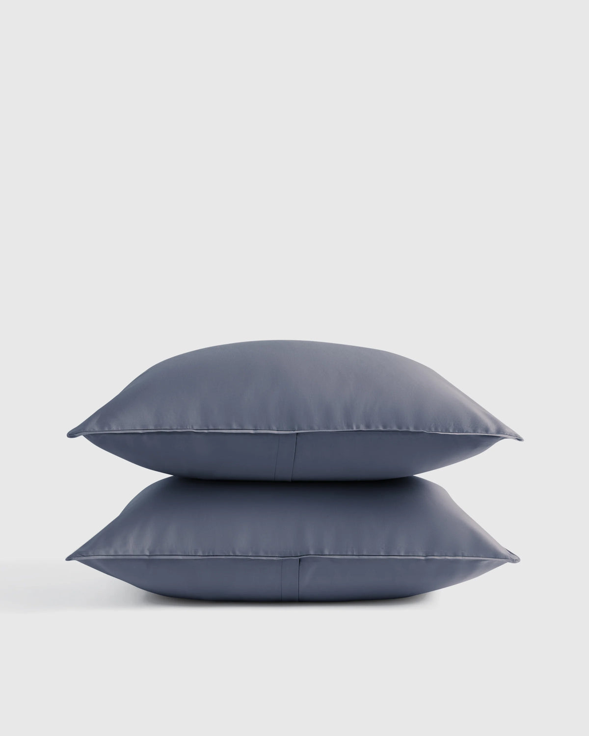 Organic Cotton Sateen Sham Set - Standard / Mineral Main image