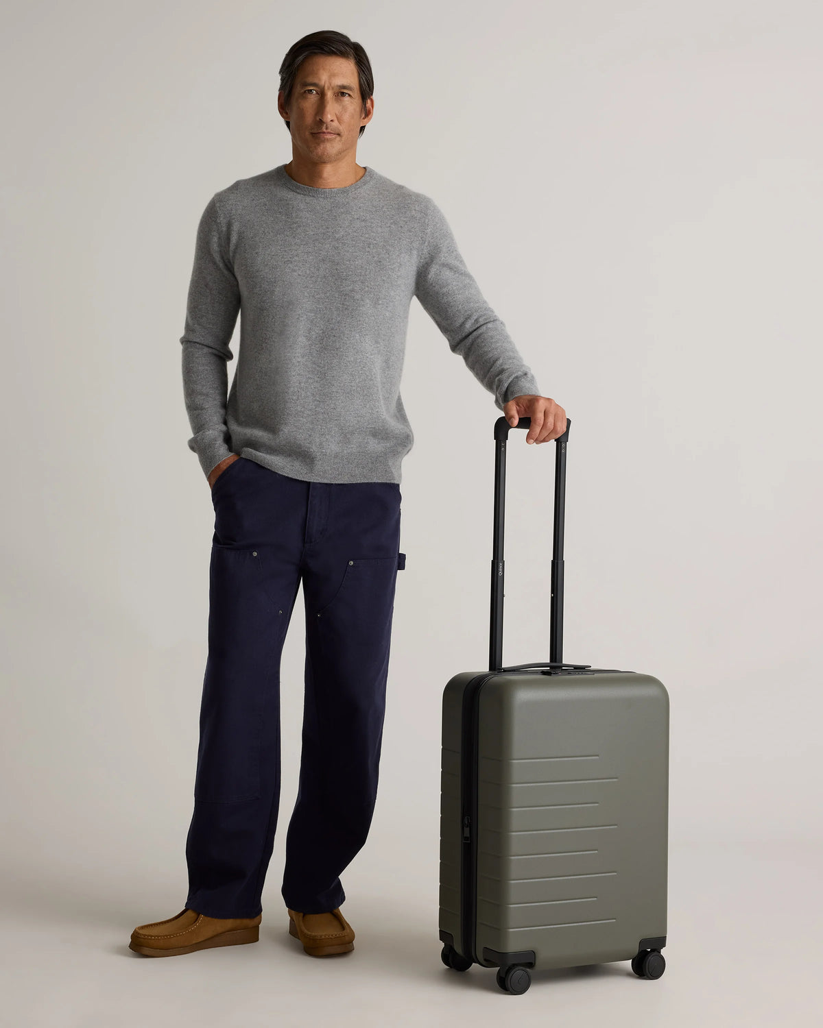 Carry-On Suitcase - One Size / Coastal Cobalt