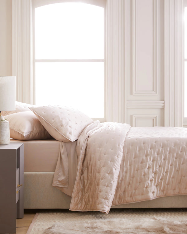Bamboo Dream Quilt - Twin / Sage