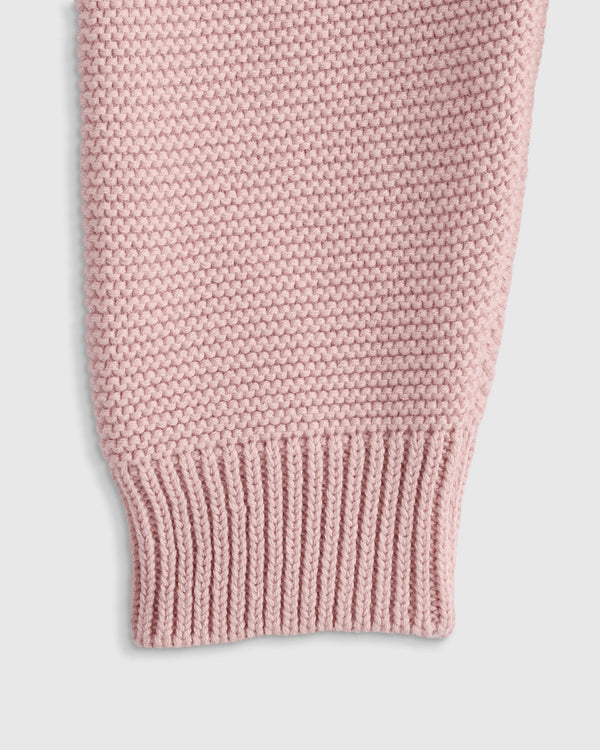 100% Organic Cotton Sweater Set - 0-3M / Ivory