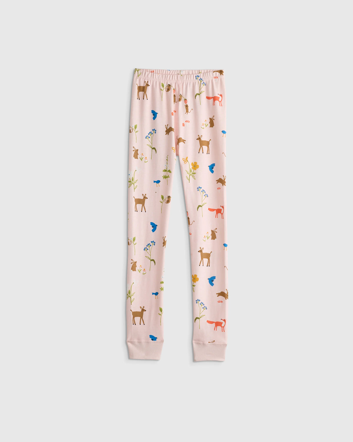 100% Organic Cotton Short Sleeve and Pant Pajama Set - 2T / Planets