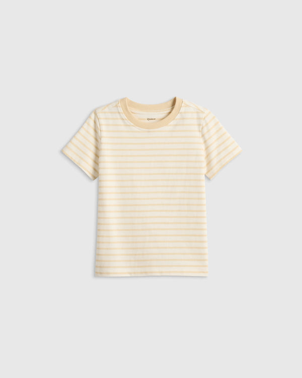 100% Organic Cotton Jersey Short Sleeve Tee - 2T / Dino Sketch