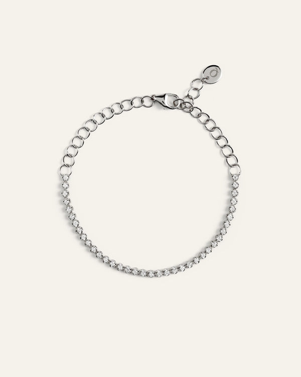 14K Gold Diamond Petite Tennis Bracelet - 0.50ctw - One Size / Yellow Gold