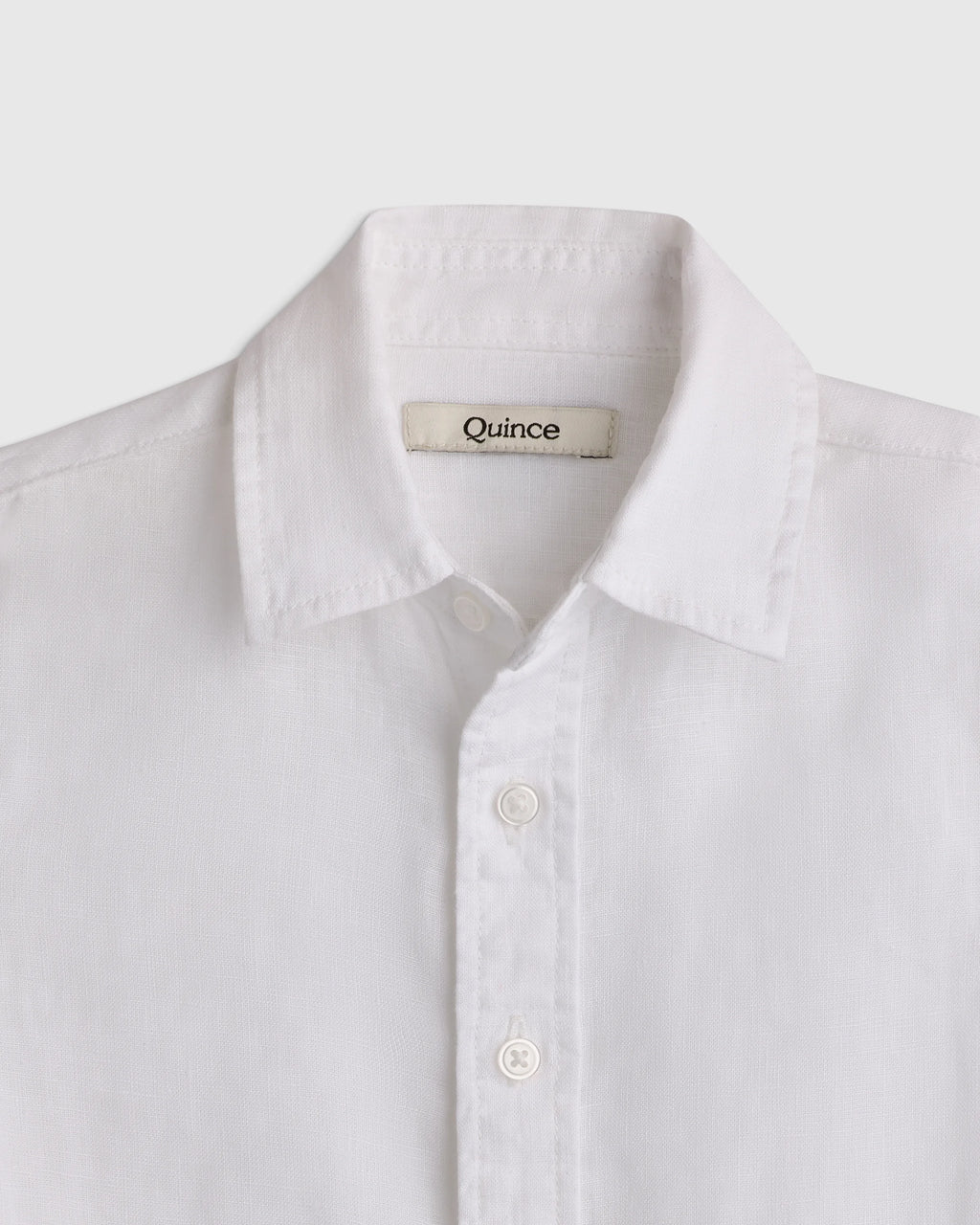 100% European Linen Short Sleeve Shirt - 2T / Flax