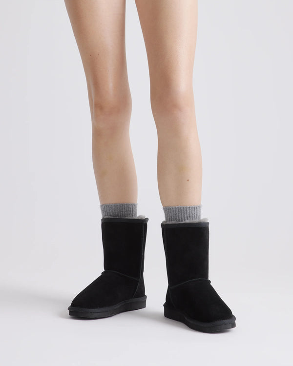 Australian Shearling Mid-Calf Boot - 6 / True Black