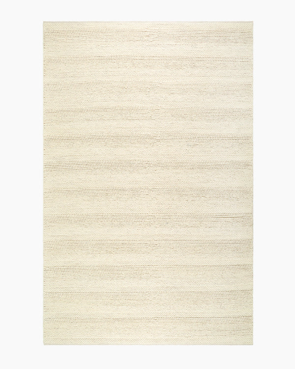 Rowan Handwoven Wool Rug - 5' x 8' / Sand