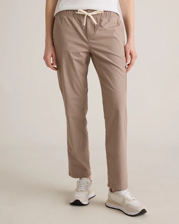 Organic Stretch Ripstop Straight Pants - XS / Steel