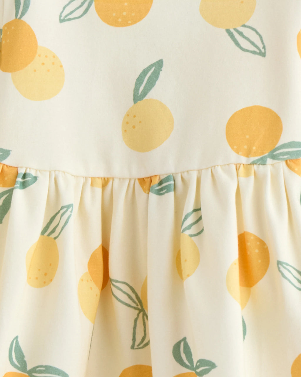 Organic Cotton Fit and Flare Pocket Dress - 12-18M / Cloud Rainbow Stripe