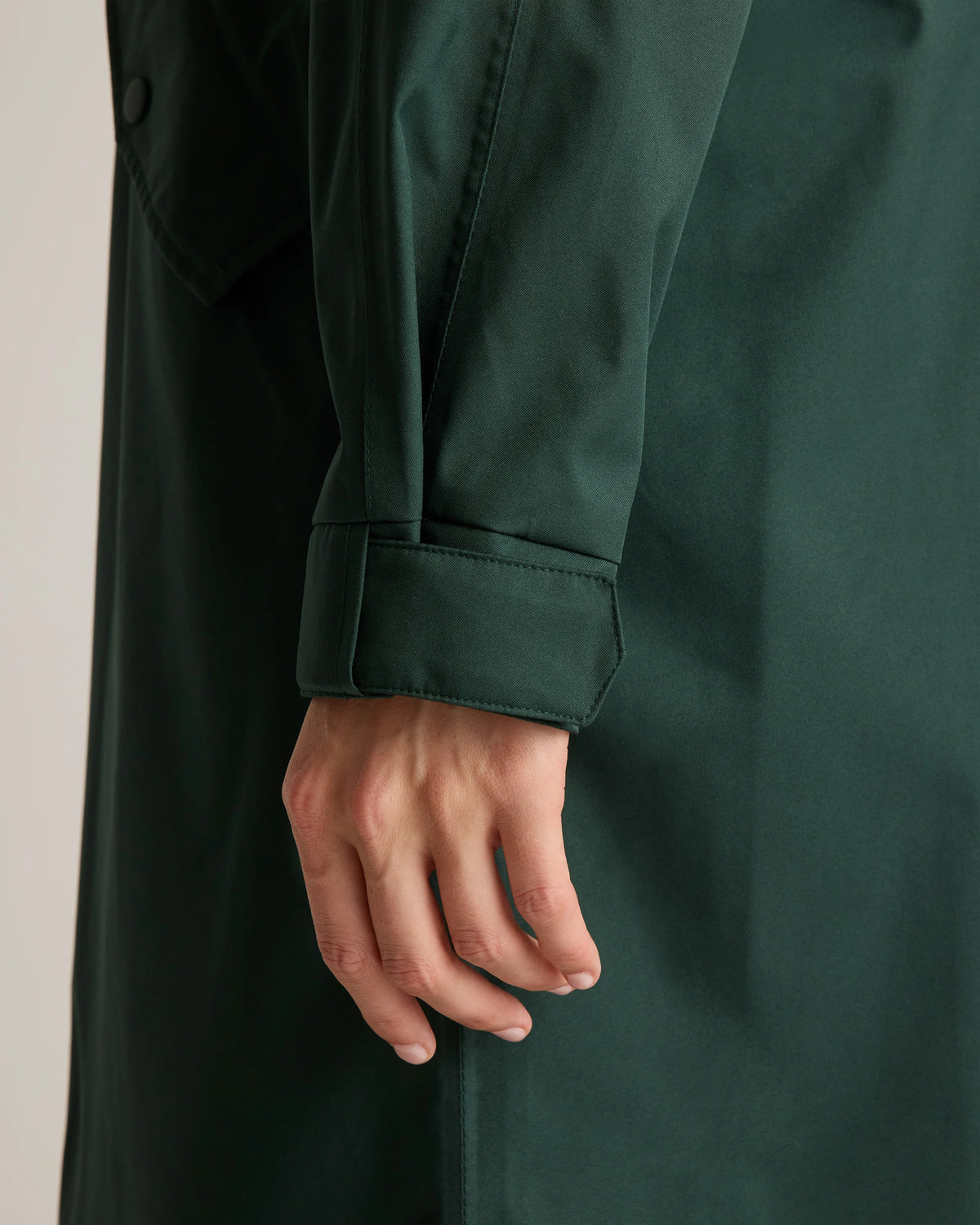 Weather Proof Rain Trench Coat - XS / Dark Spruce