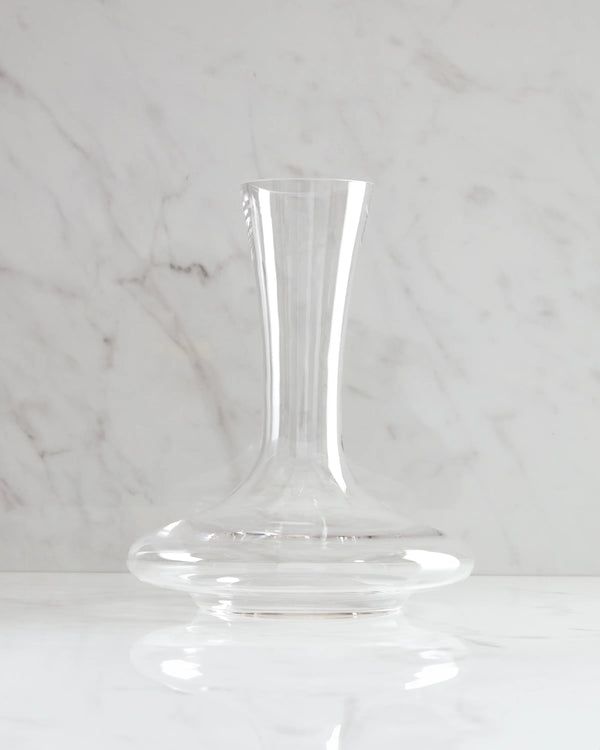 Mouth Blown Wine Decanter - One Size / Glass