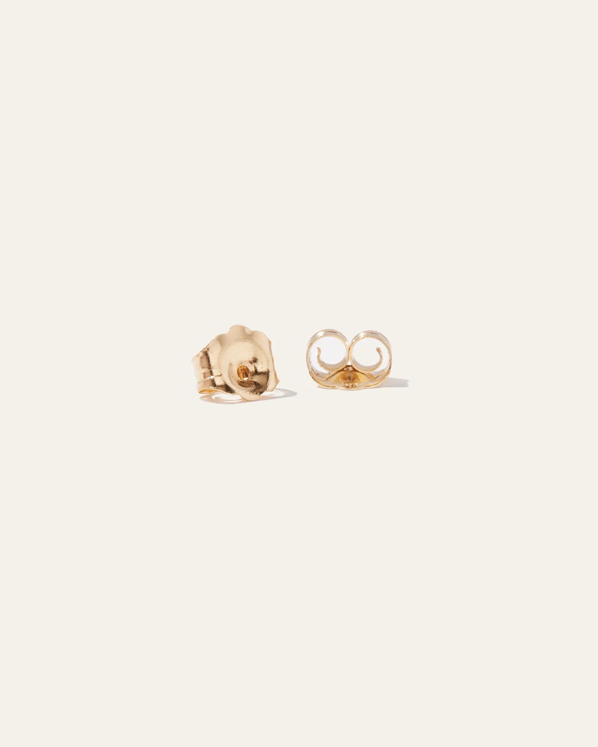 White Sapphire Triad Studs - One Size / Gold Vermeil