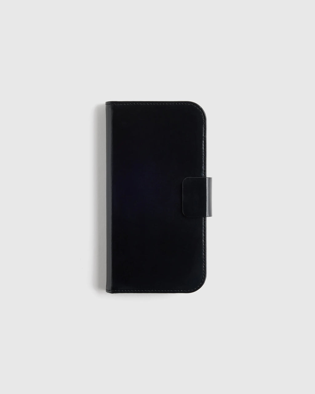 Italian Leather Phone 2-in-1 Folio Case - 17 Pro / Black