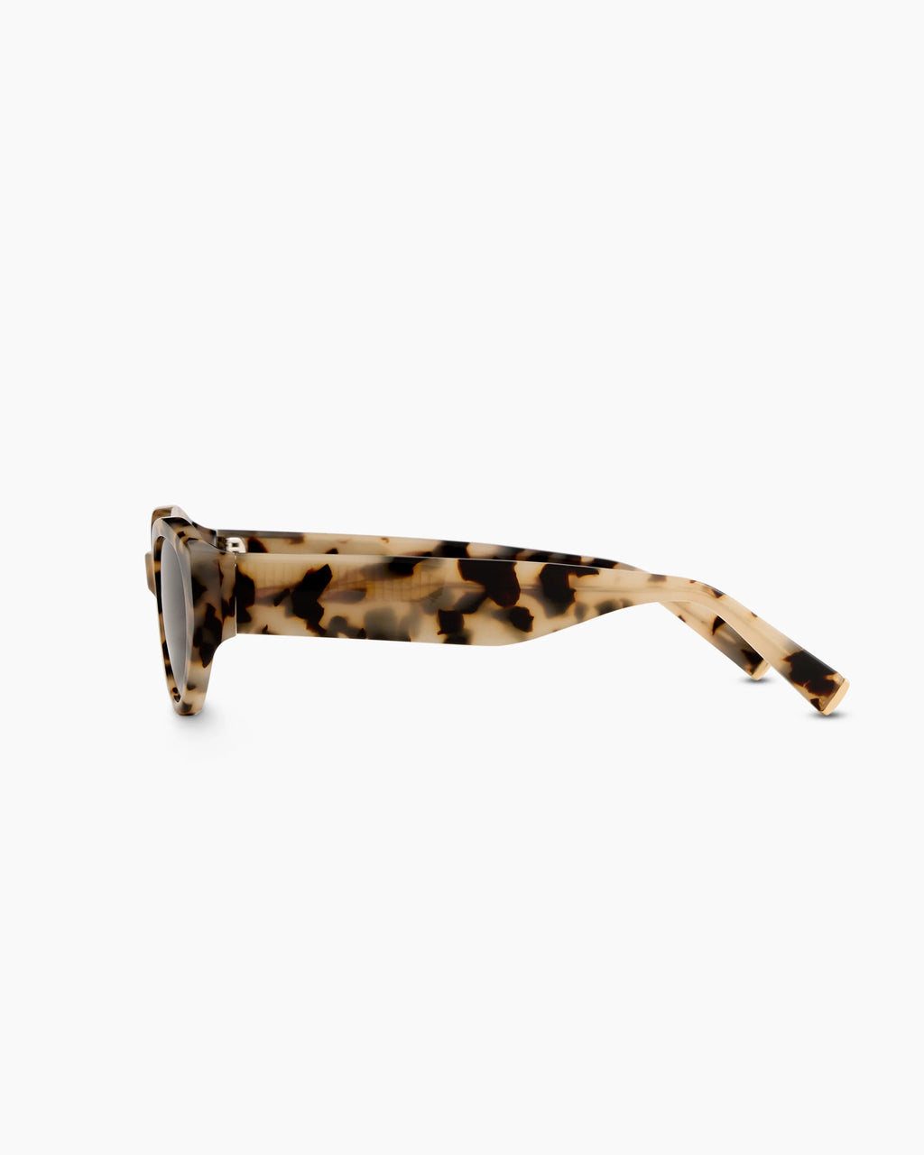 Sicily Polarized Acetate Sunglasses - One Size / Black with Grey lens