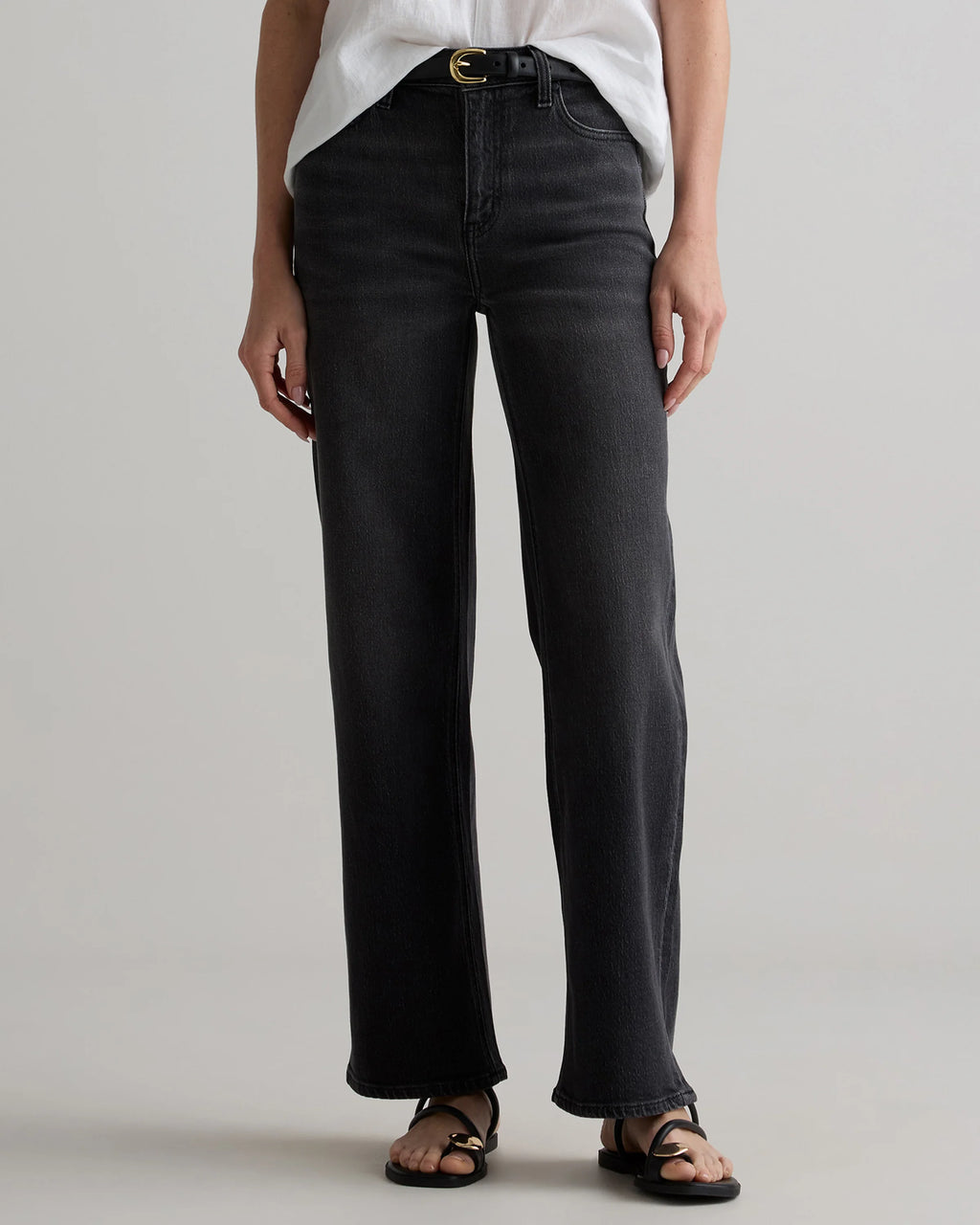 Bella Stretch Relaxed Straight Jeans - 24 / Atlantic Blue