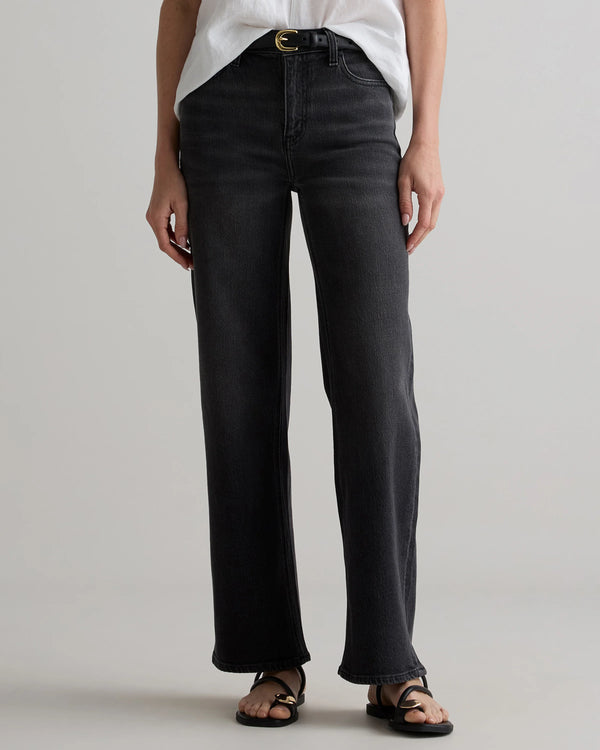 Bella Stretch Relaxed Straight Jeans - 24 / Atlantic Blue