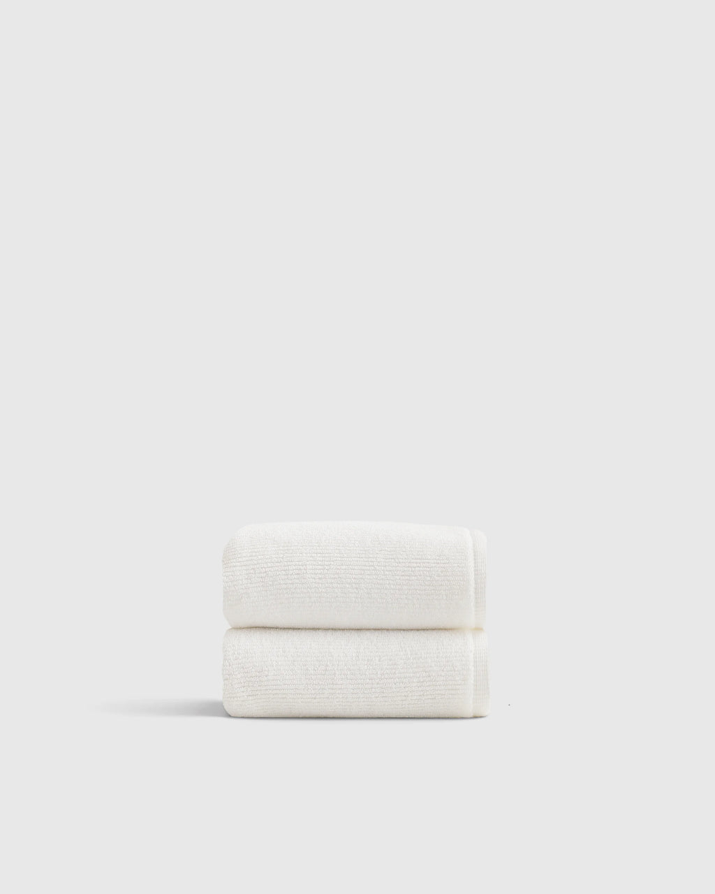 Turkish Ribbed Quick Dry Hand Towel (Set of 2) - One Size / Mineral
