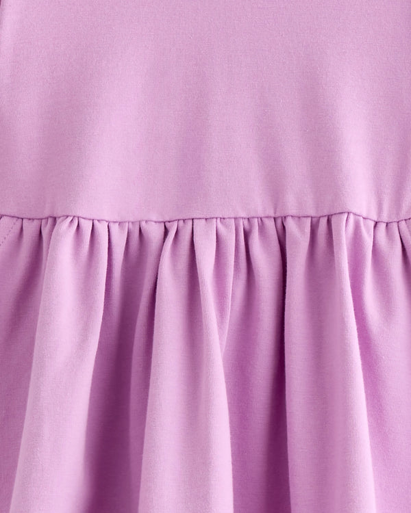 Organic Cotton Skater Dress - 3-6M / Animal Print