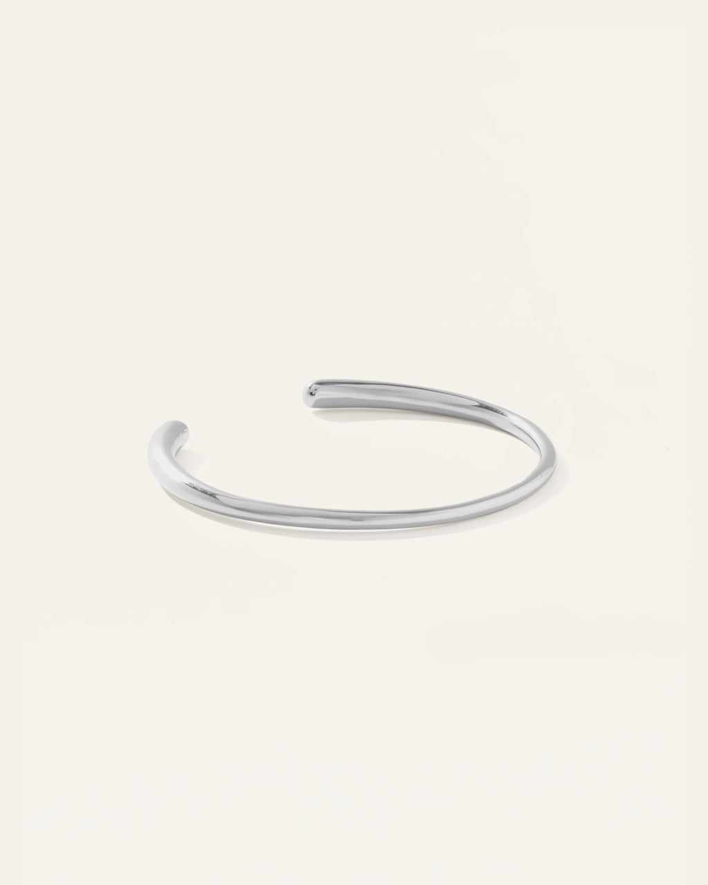 Open Contour Cuff Bracelet - One Size / Gold Vermeil