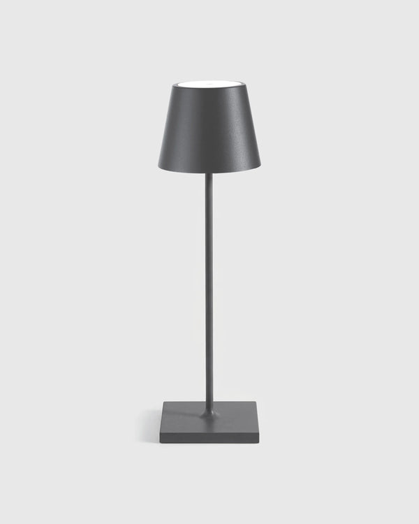 Poldina Pro Rechargeable Table Lamp by Zafferano - Regular / White
