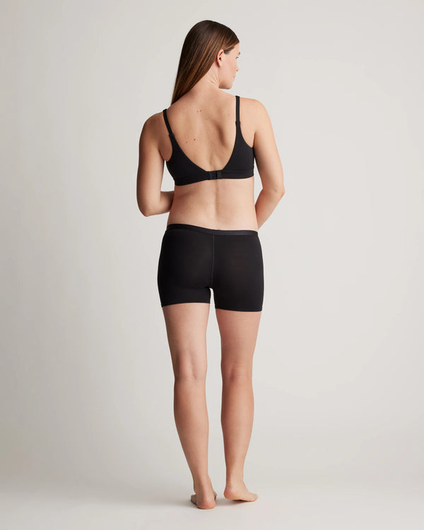 Micromodal Nursing Bra (2-pack) - XS / Black