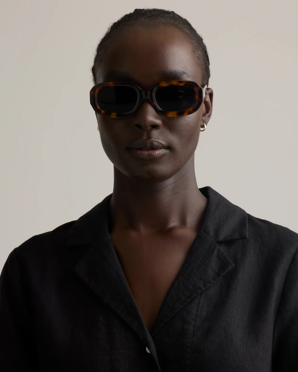 Santorini Polarized Acetate Sunglasses - One Size / Ginger Tortoise with Grey Lens